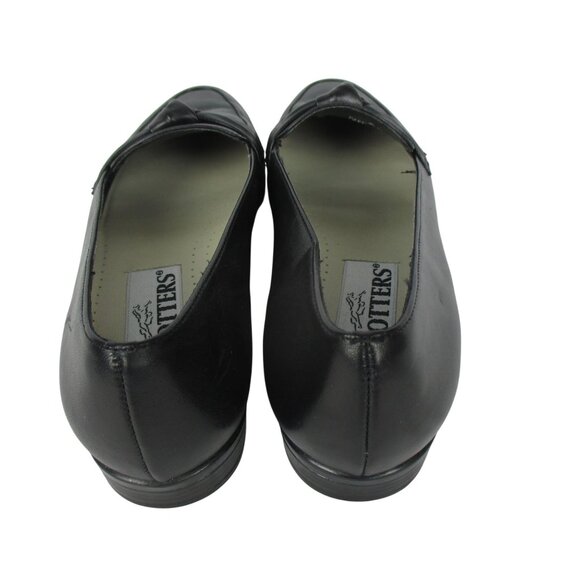 Trotters Women's Loafers Flats Black Leather Bow Relate Size 8S`Luxury Classic - Picture 8 of 8